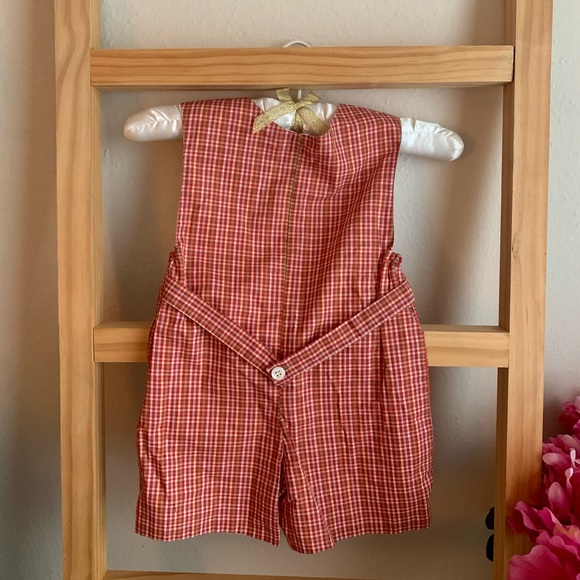 EUC✨Vintage The Plantation Shop Boys Romper|3 - Picture 5 of 6